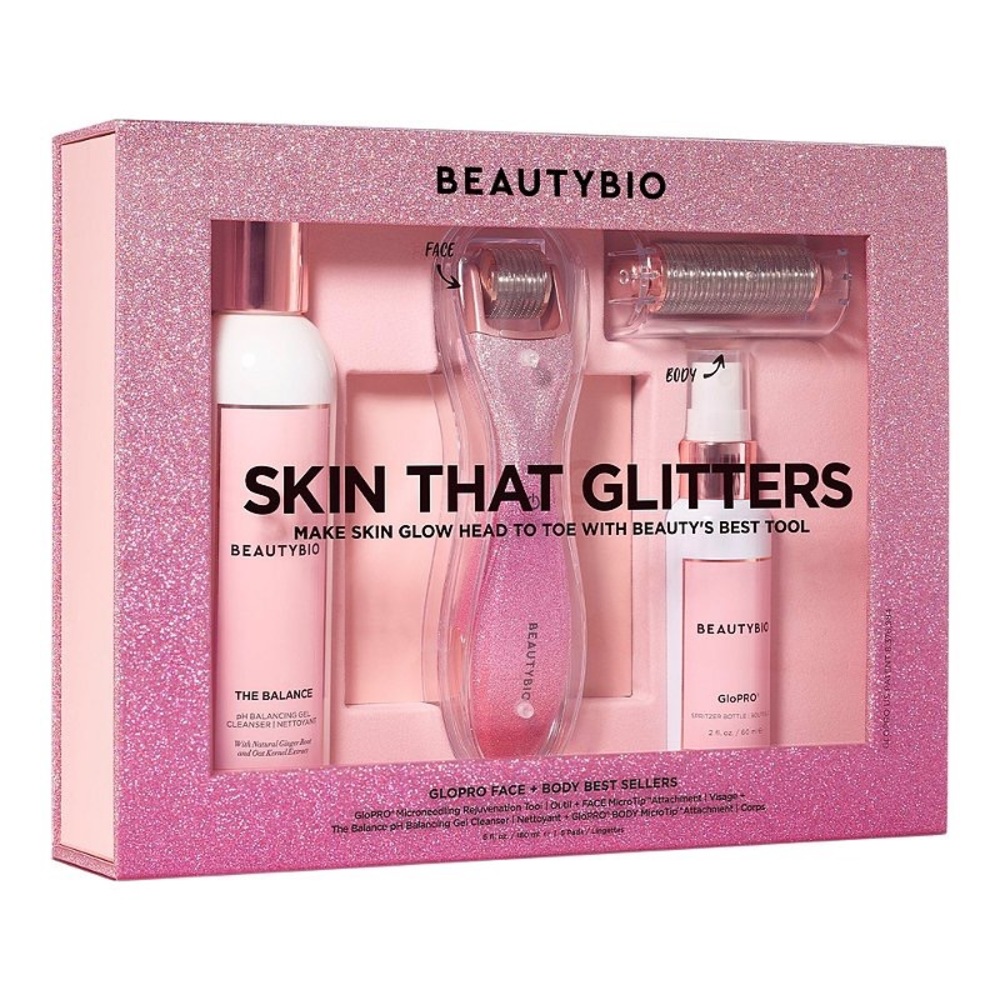 BRAND NEW BeautyBio GloPro Face Set + EYEGEL BONUS
